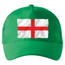 Anglická vlajka vlající