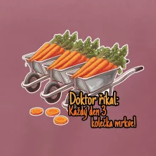 Doktor říkal - 3 kolečka mrkve