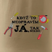 Když to neopravím já, tak nikdo barevné