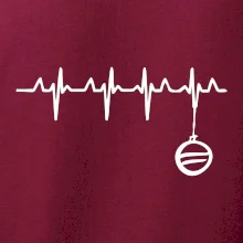 EKG Vánoční ozdoba