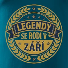 Legendy se rodí v září - Retro emblém