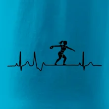 EKG hod diskem