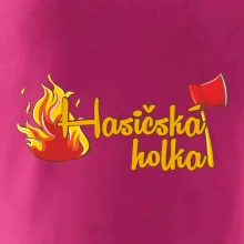 Hasičská holka - oheň a sekera