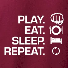 MMA eat sleep repeat