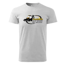 Bagrista v kruhu - vlastní nápis