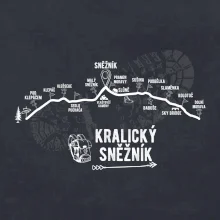 Profil kopců - Kralický Sněžník