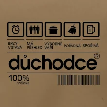 Čárový kód důchodce