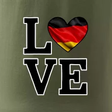 Love Německá vlajka