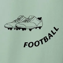 FOOTBALL nápis šikmo