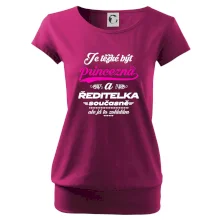 Je těžké být princezna - ředitelka