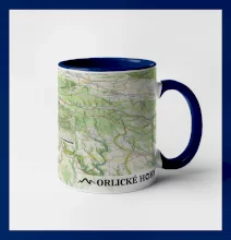 Hrnek - Orlické hory mapa