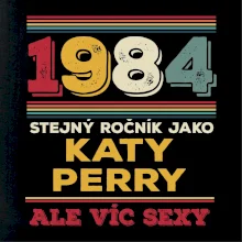 1984 stejný ročník jako Katy Perry