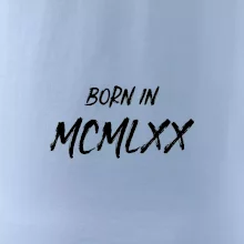 Born in - Římské číslo 1970