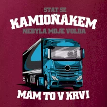 Stát se kamioňákem nebyla moje volba
