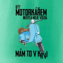 Být motorkářem nebyla moje volba skútr