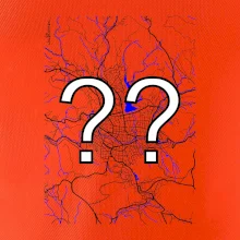 Vaše město - Mapa s vodními toky Vaše město - Mapa s vodními toky
