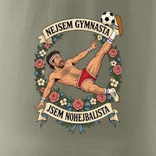 Nejsem gymnasta jsem nohejbalista