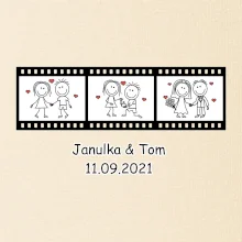 Svatební den - váš nápis (Hana-creative)