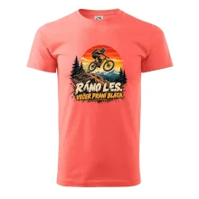 Ráno les večer praní bláta na kole