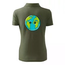 Planeta země knoflík (Pecka design)