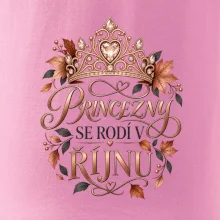 Princezny se rodí v říjnu - královská koruna