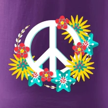 Peace symbol abstraktní