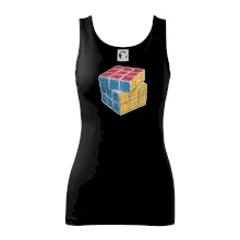 Rubikova kostka kreslená