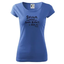 Harry - Sarcasm, because Avada Kedavra is illegal