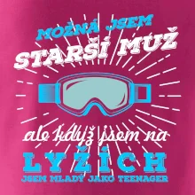 Lyže - možná jsem starší muž