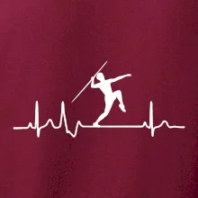 EKG hod oštěpem muž