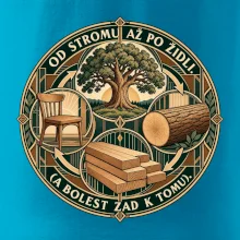 Od stromu až po dřevěnou židli