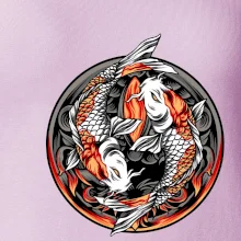 Yin & Yang Koi kapr - oranžový