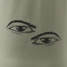 Párovy motiv - oko přimhouřené