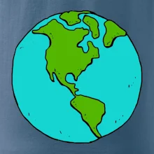 Planeta na prsu - Amerika