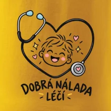 Dobrá nálada léčí - dětská tvář v srdci