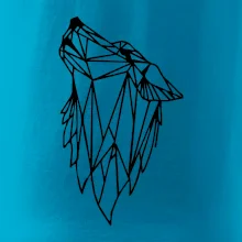 Geometrie - vlk - vyjící