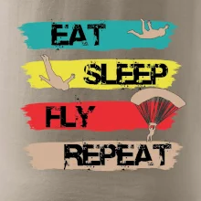 Eat Sleep Fly Repeat Paragliding
