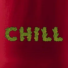 Konopí nápis chill