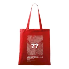 Vaše místo - vrstevnice v obdélníku