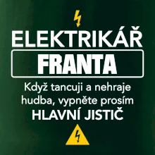 Jméno - Elektrikář - hlavní jistič