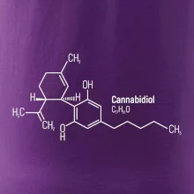 Molekulární struktura CBD (Canabidiol)