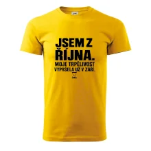 Jsem z října trpělivost vypršela v září