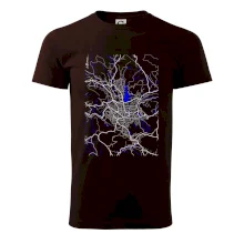 Jablonec nad Nisou - Mapa s vodními toky