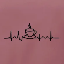 EKG hrnek kávy EKG hrnek kávy