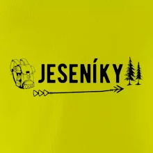 Jeseníky nápis