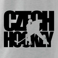 Czech hockey - nápis s hokejistou - Mistrovství světa v ledním hokeji 2024 Czech hockey - nápis s hokejistou - Mistrovství světa v ledním hokeji 2024