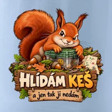 Hlídám keš veverka s pokladem