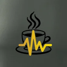 Káva EKG hrnek Káva EKG hrnek