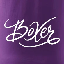 Boxer - nápis okrasný