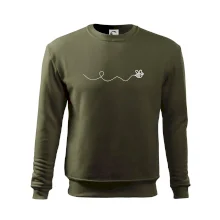 Dráha letu včely - vlnovka